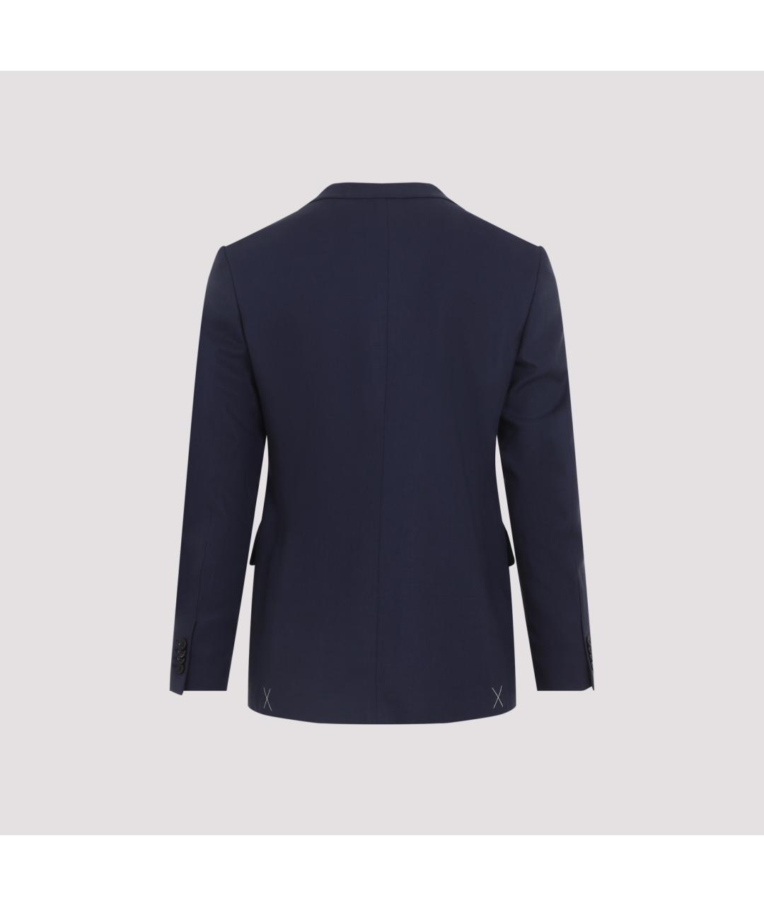 ZEGNA Синий льняной пиджак, фото 2