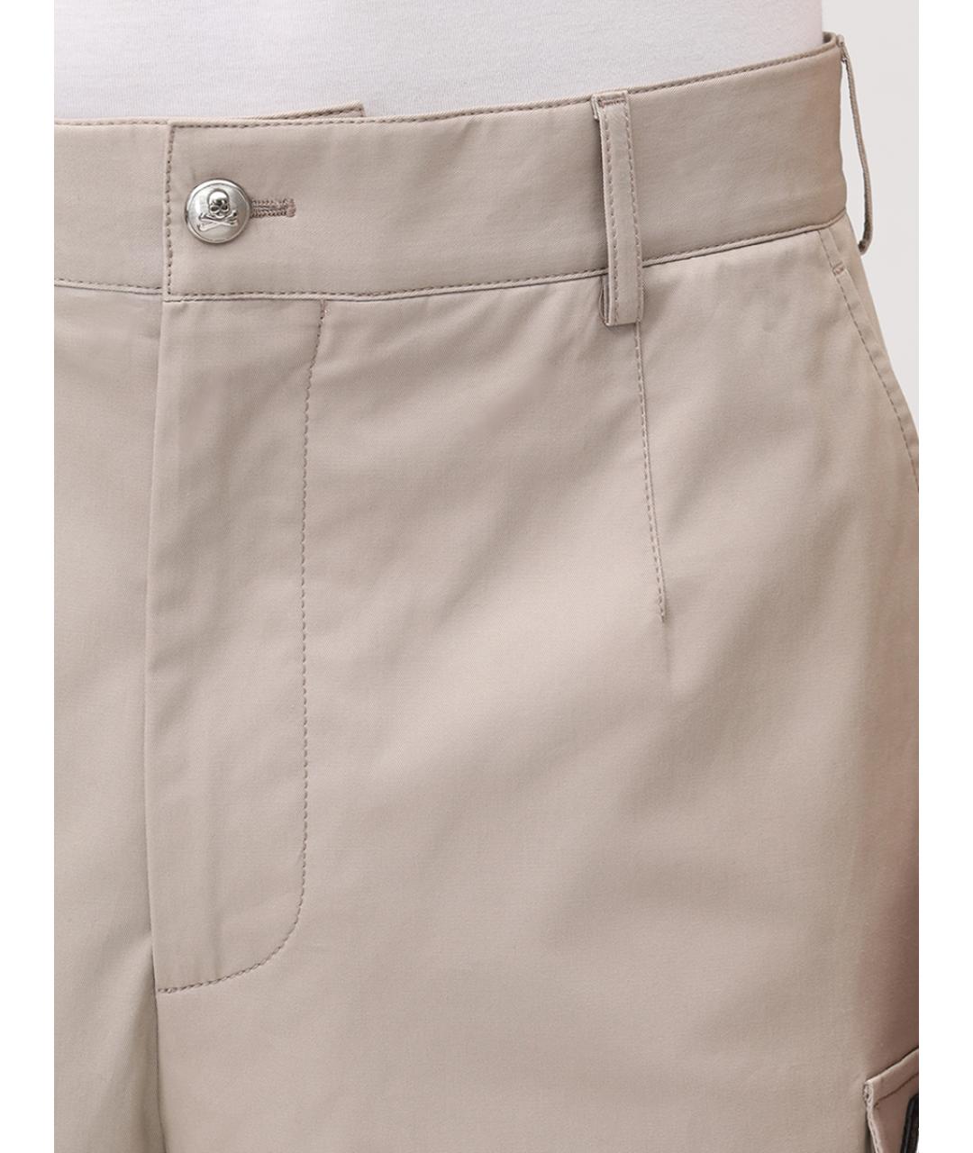 PHILIPP PLEIN Бежевые шорты, фото 4