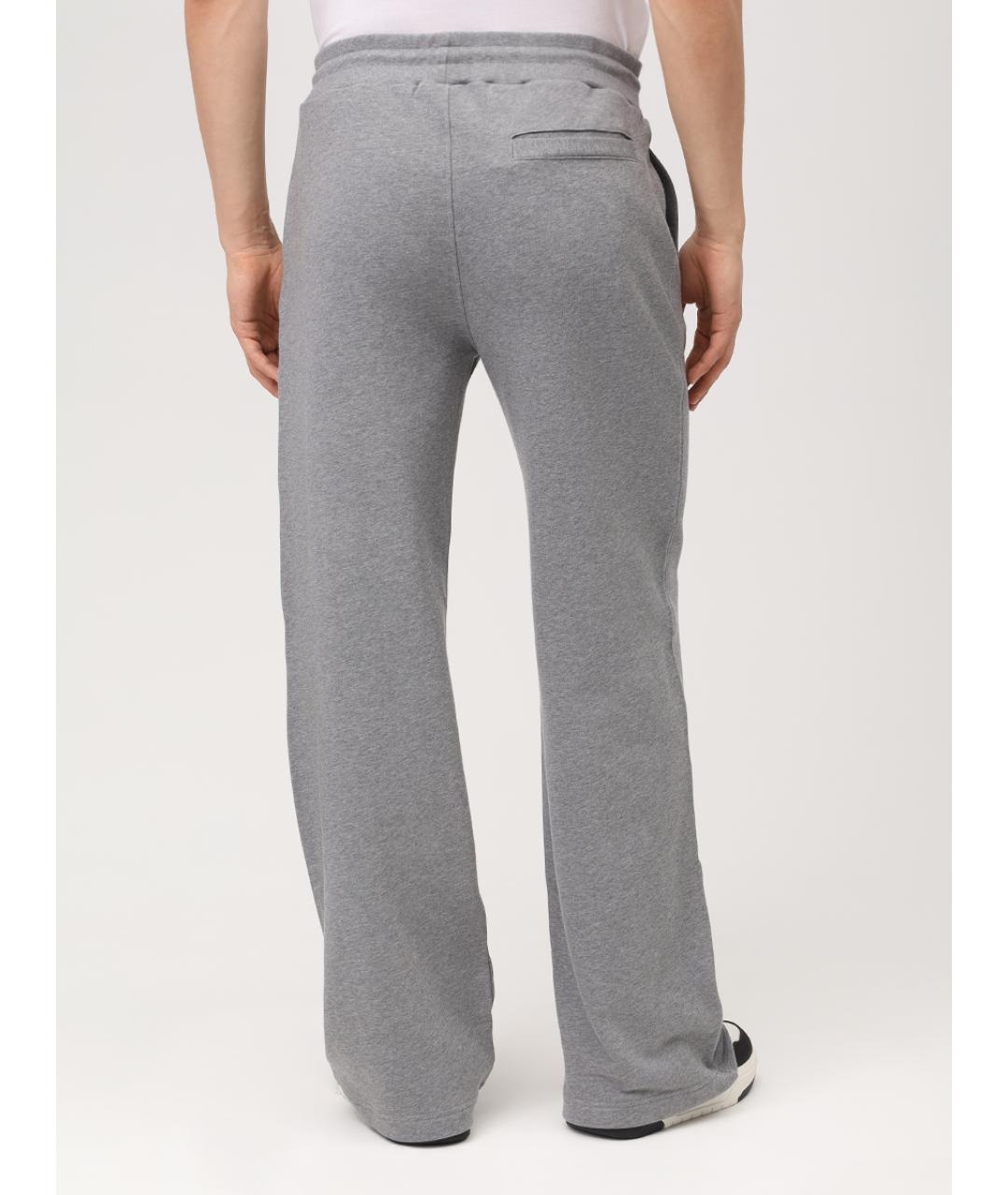 PHILIPP PLEIN Серые повседневные брюки, фото 3