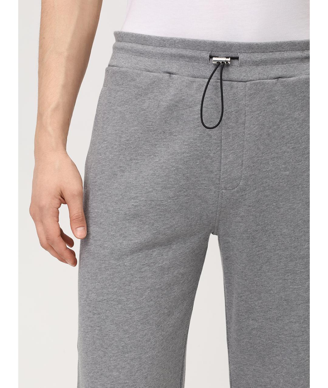 PHILIPP PLEIN Серые повседневные брюки, фото 5