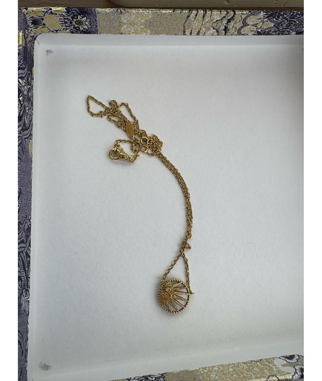 CHRISTIAN DIOR Золотое колье, фото 3