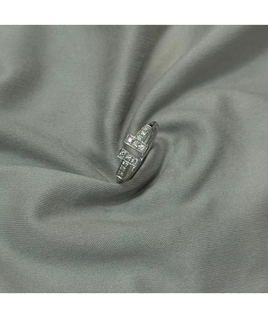 TIFFANY&CO Серебряное кольцо из белого золота, фото 5