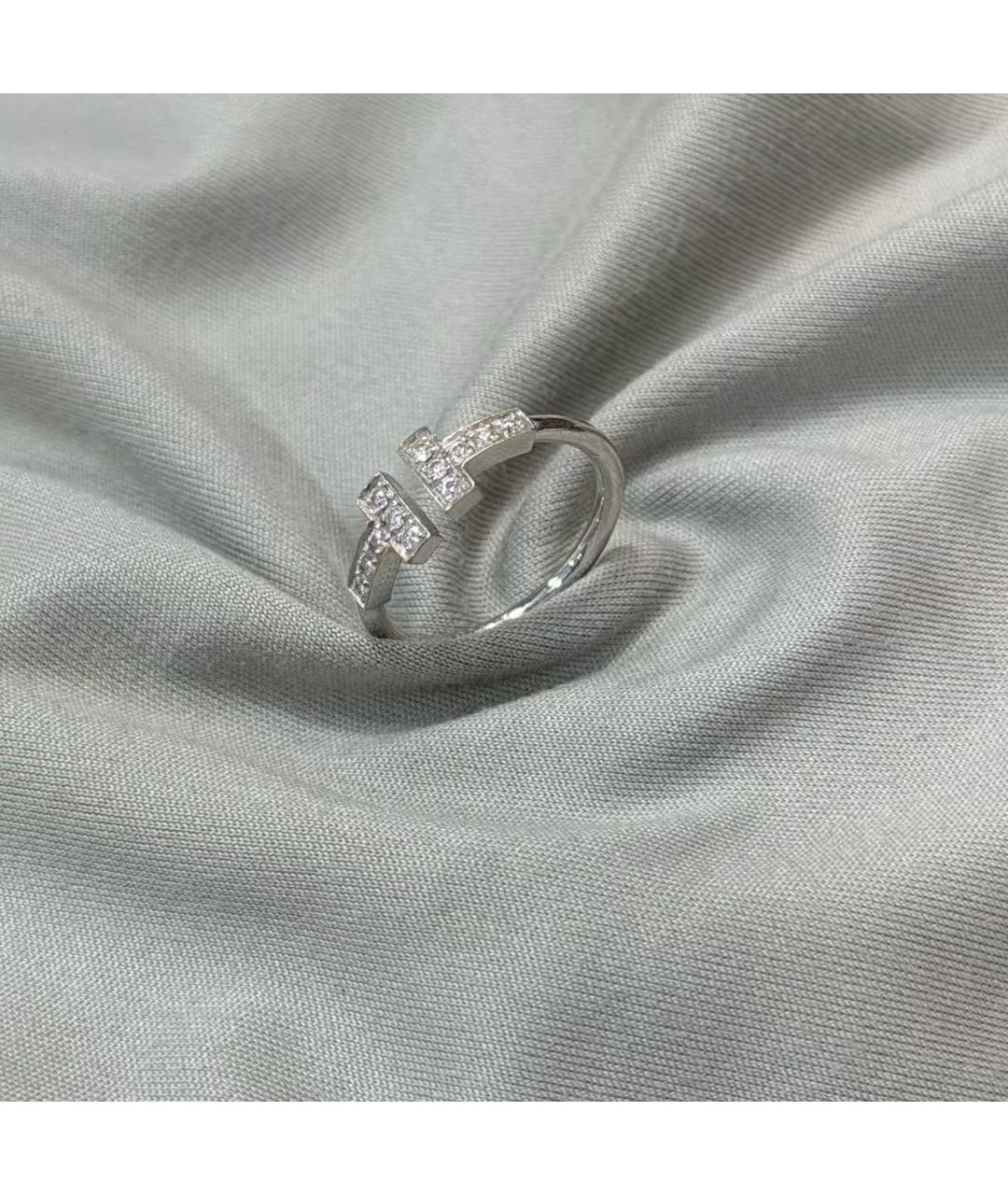 TIFFANY&CO Серебряное кольцо из белого золота, фото 6