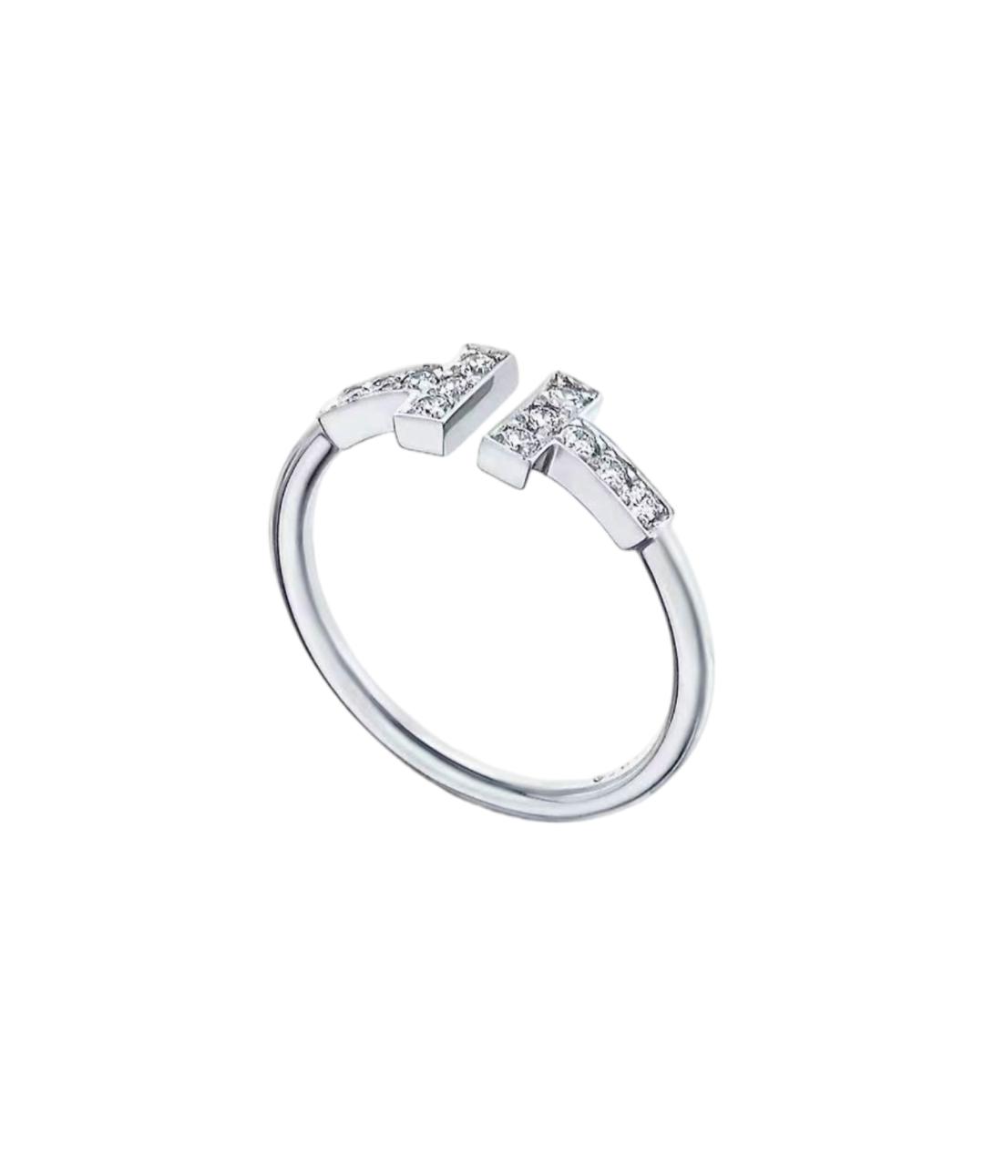 TIFFANY&CO Серебряное кольцо из белого золота, фото 7
