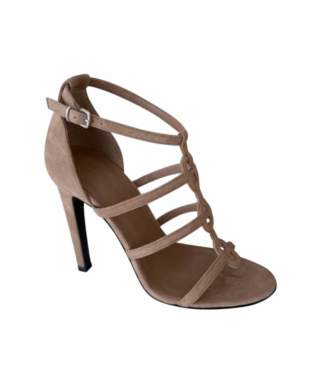 HERMES Замшевые туфли, фото 1