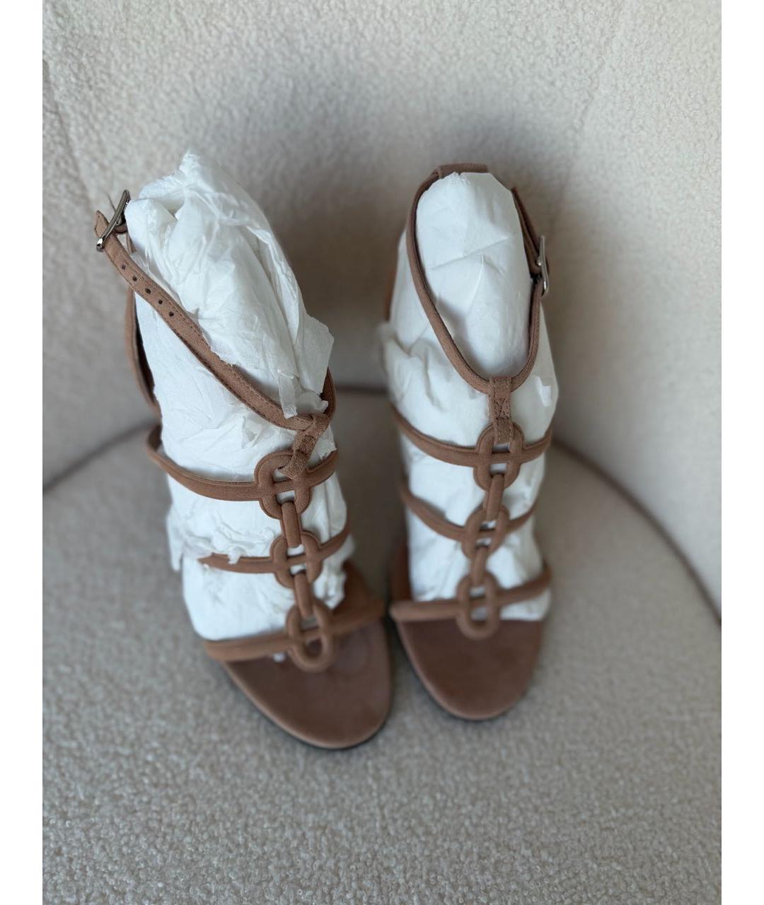 HERMES Замшевые туфли, фото 3