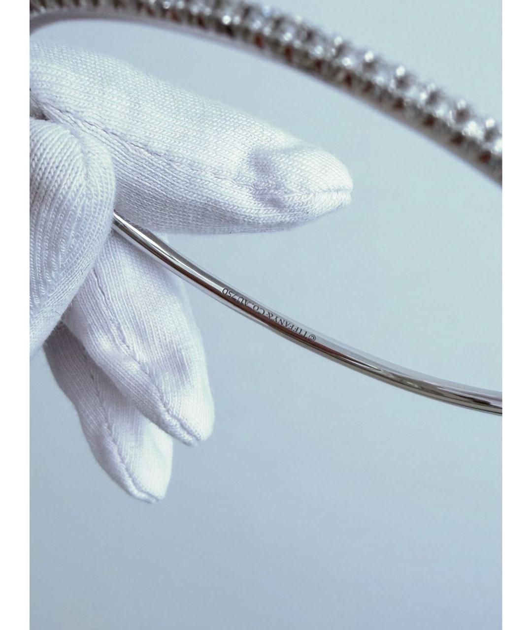 TIFFANY&CO Серебрянный браслет из белого золота, фото 4