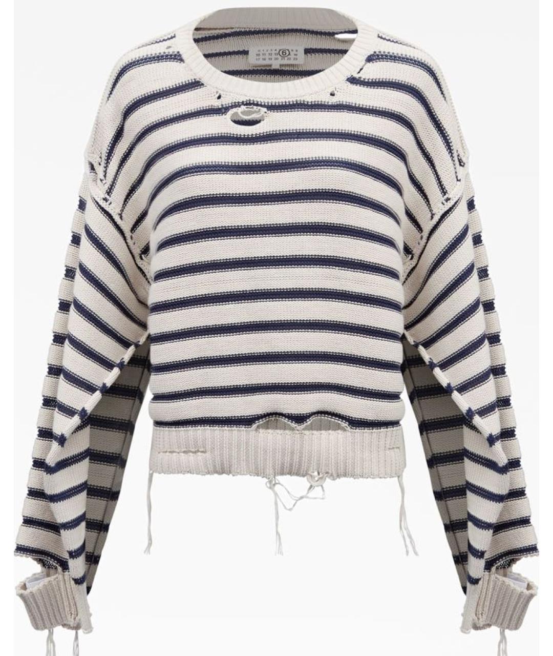 MM6 MAISON MARGIELA Хлопковый джемпер / свитер, фото 4