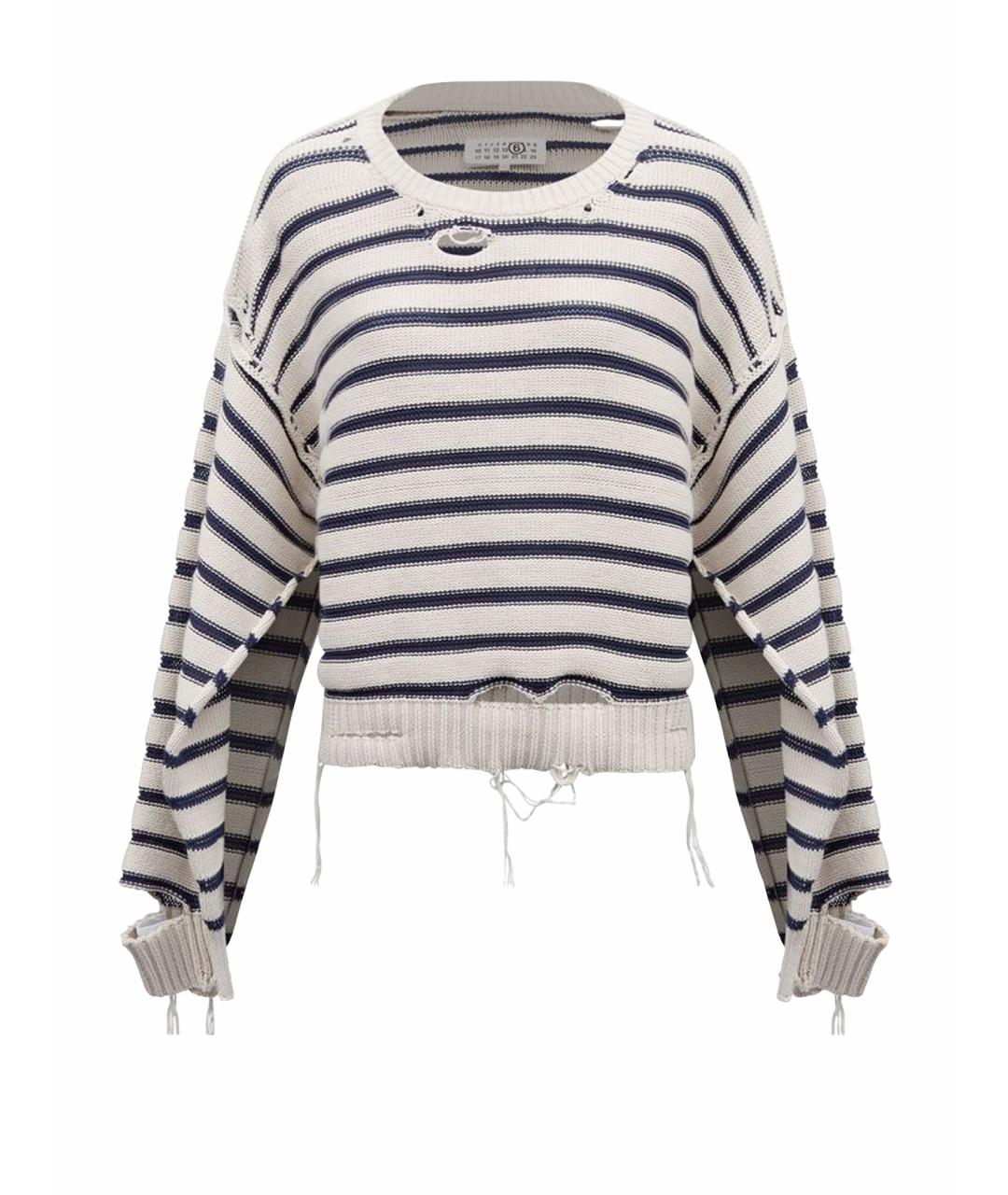 MM6 MAISON MARGIELA Хлопковый джемпер / свитер, фото 1