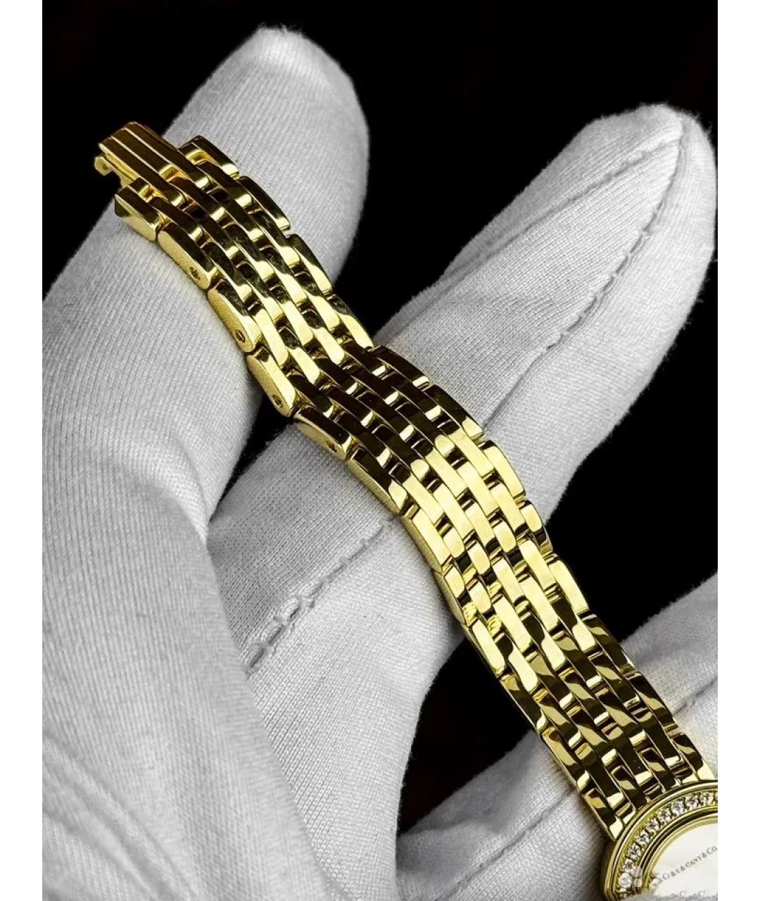 TIFFANY&CO Золотые часы из желтого золота, фото 6