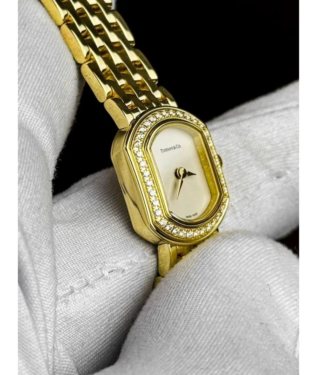TIFFANY&CO Золотые часы из желтого золота, фото 4