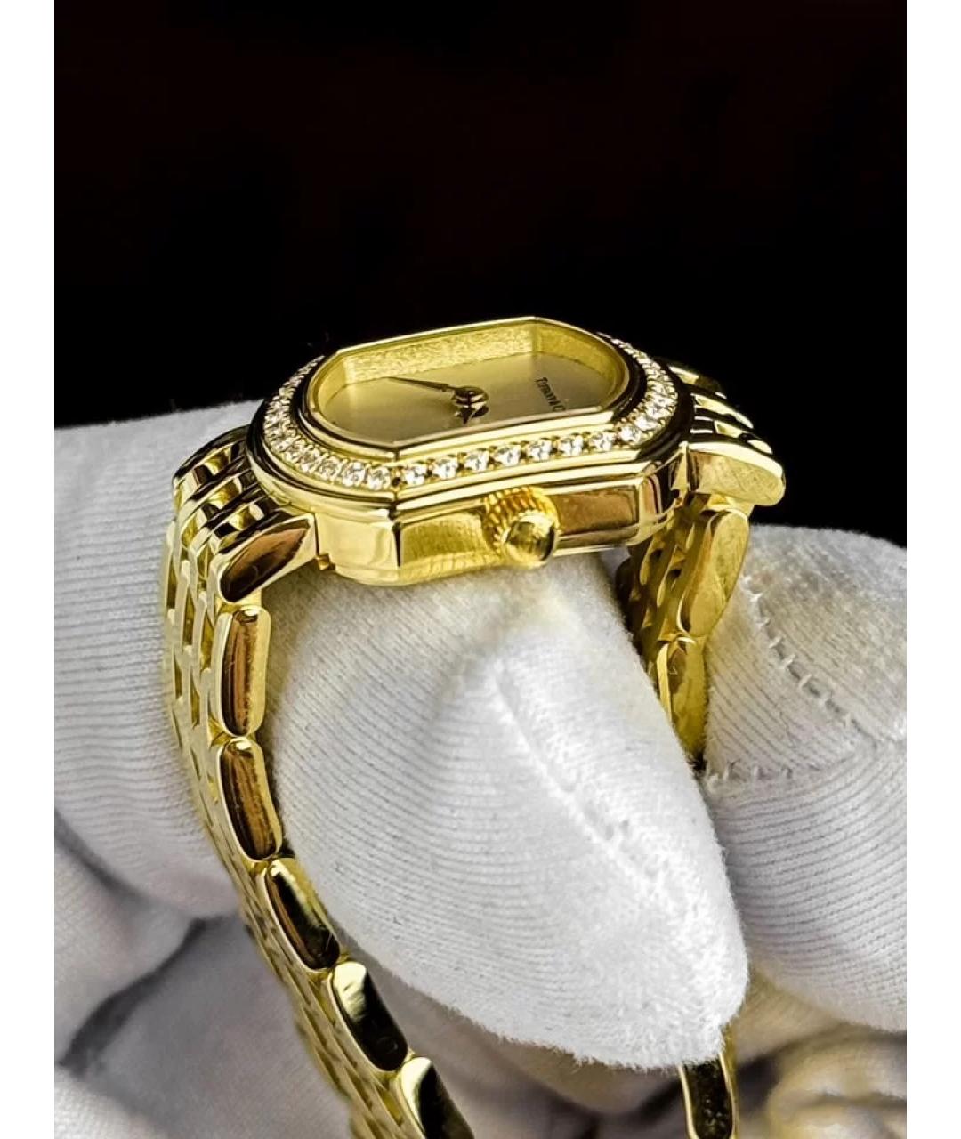 TIFFANY&CO Золотые часы из желтого золота, фото 3