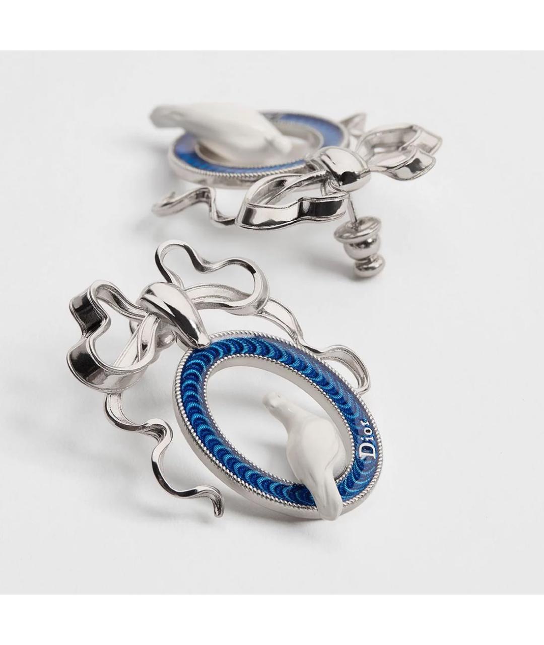 CHRISTIAN DIOR Серебряные серьги, фото 3