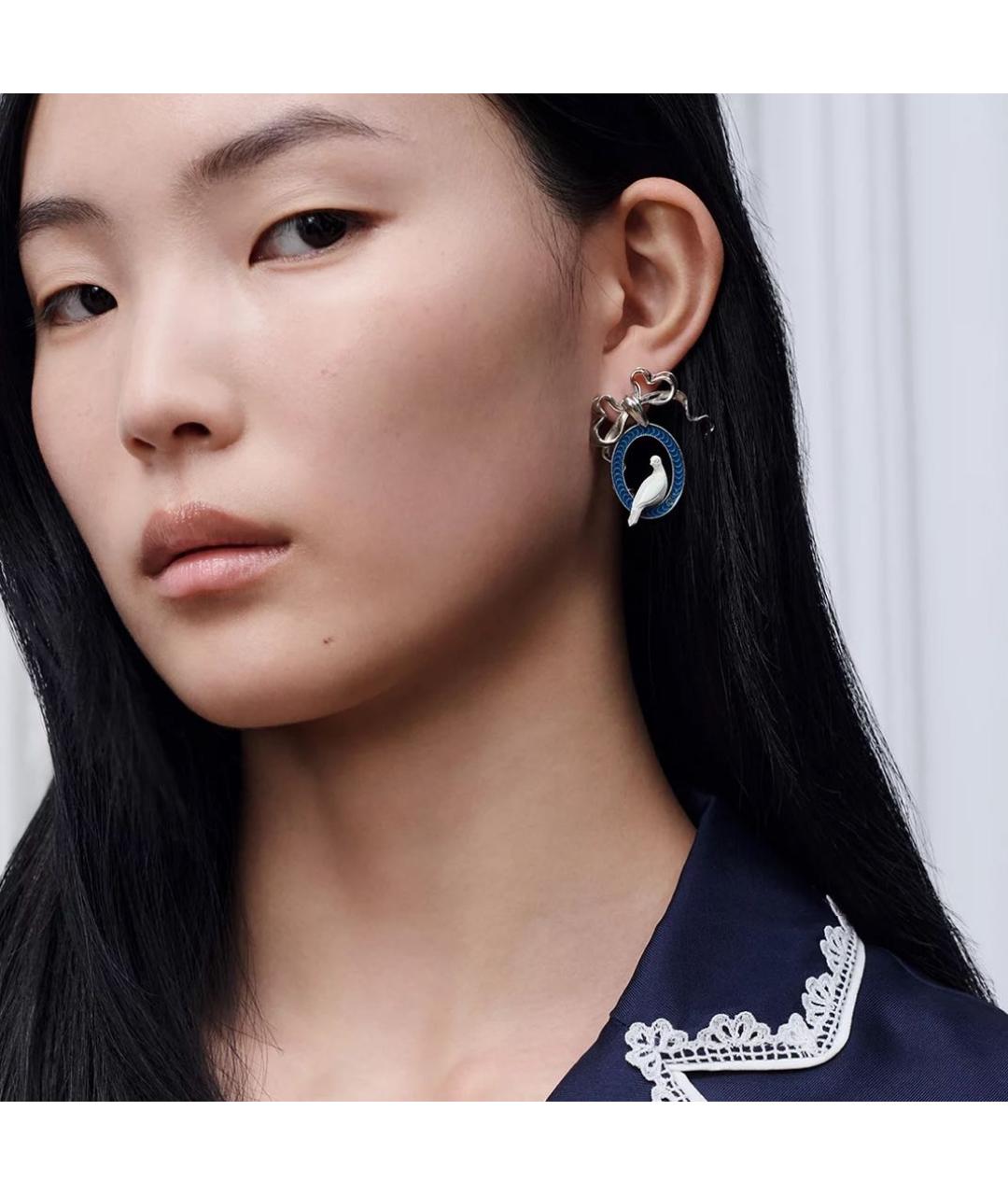 CHRISTIAN DIOR Серебряные серьги, фото 2