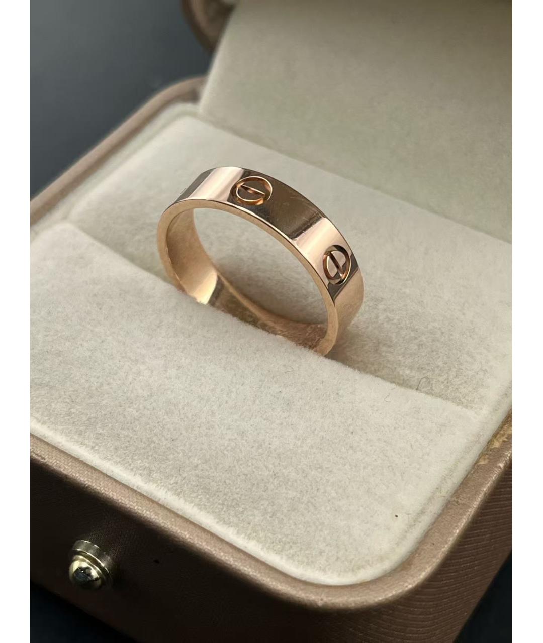 CARTIER Золотое кольцо из розового золота, фото 6