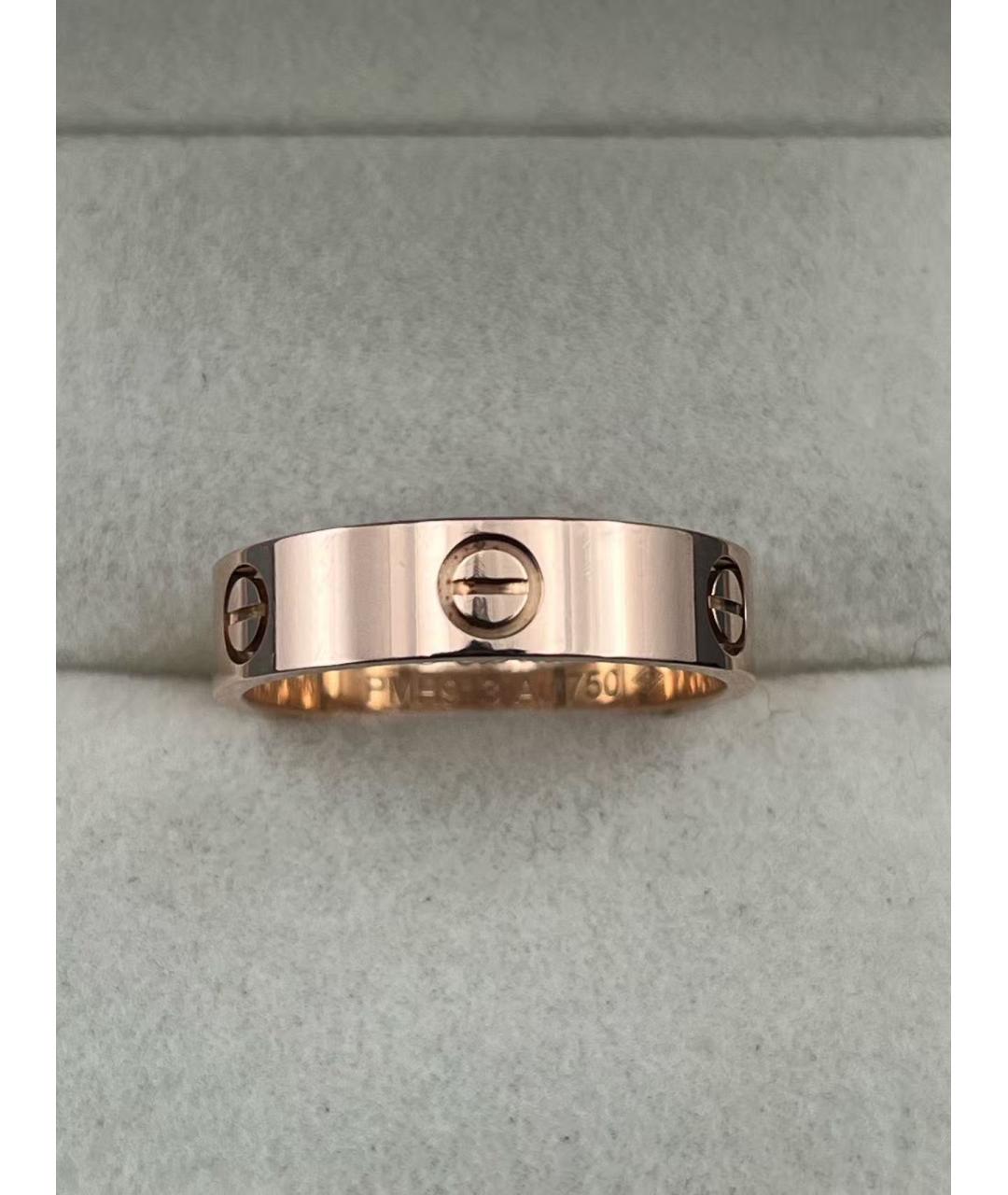 CARTIER Золотое кольцо из розового золота, фото 3