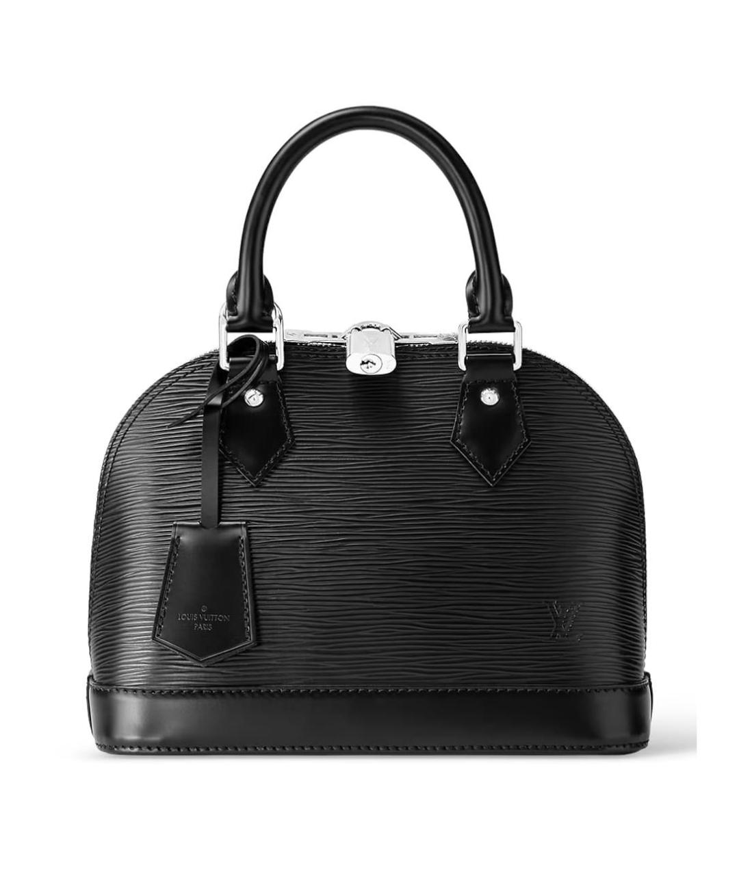 LOUIS VUITTON Черная сумка с короткими ручками, фото 7