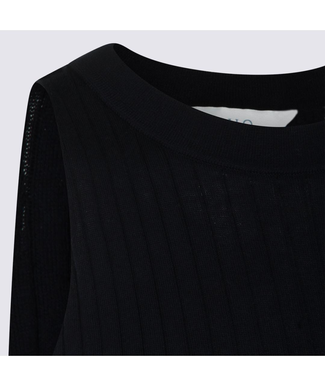 MALO Черная хлопковая майка, фото 3