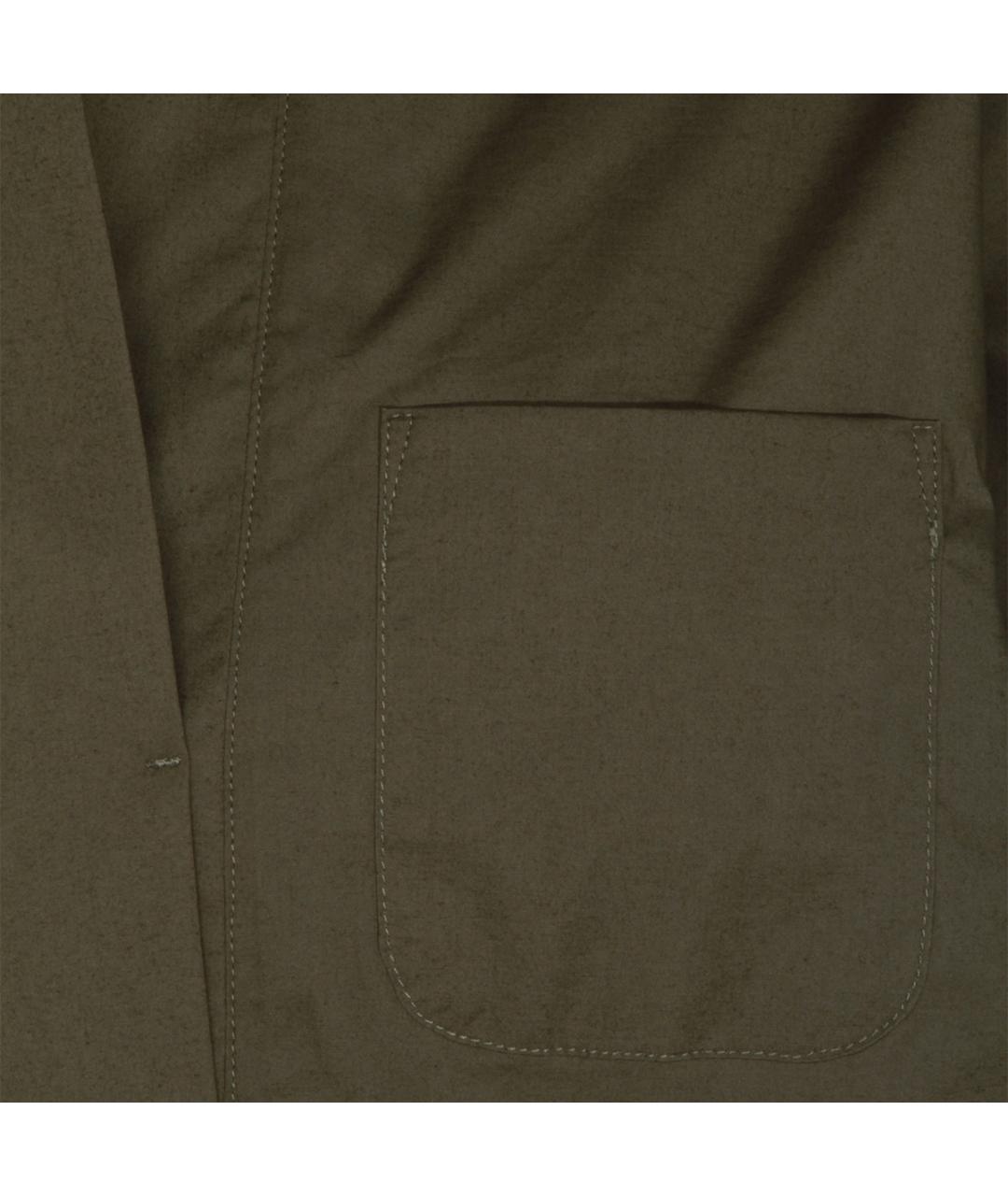 NINE IN THE MORNING Зеленая хлопковая рубашка, фото 3