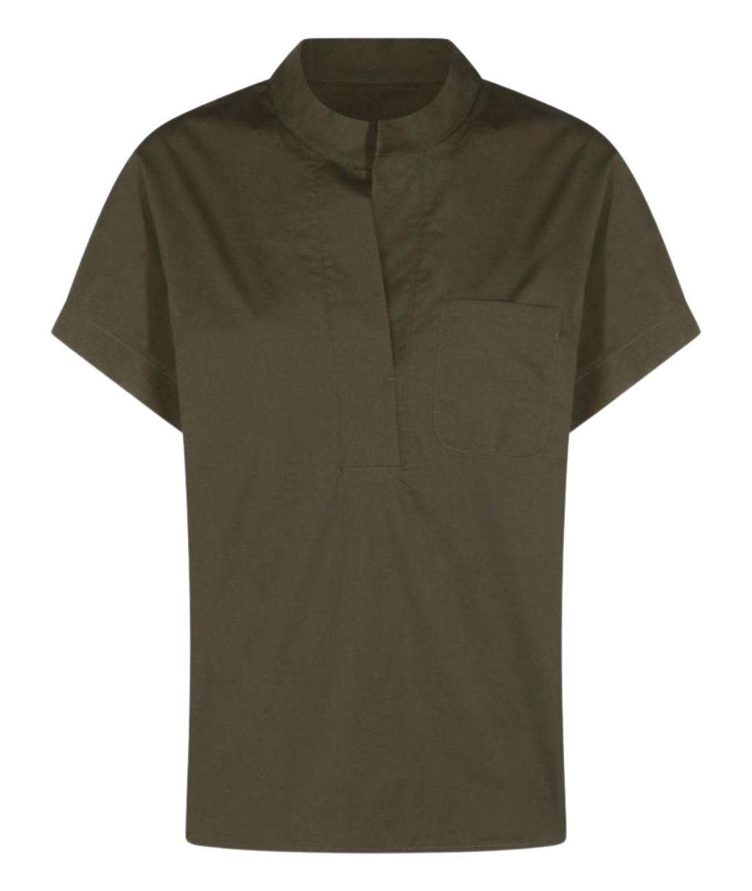 NINE IN THE MORNING Зеленая хлопковая рубашка, фото 1