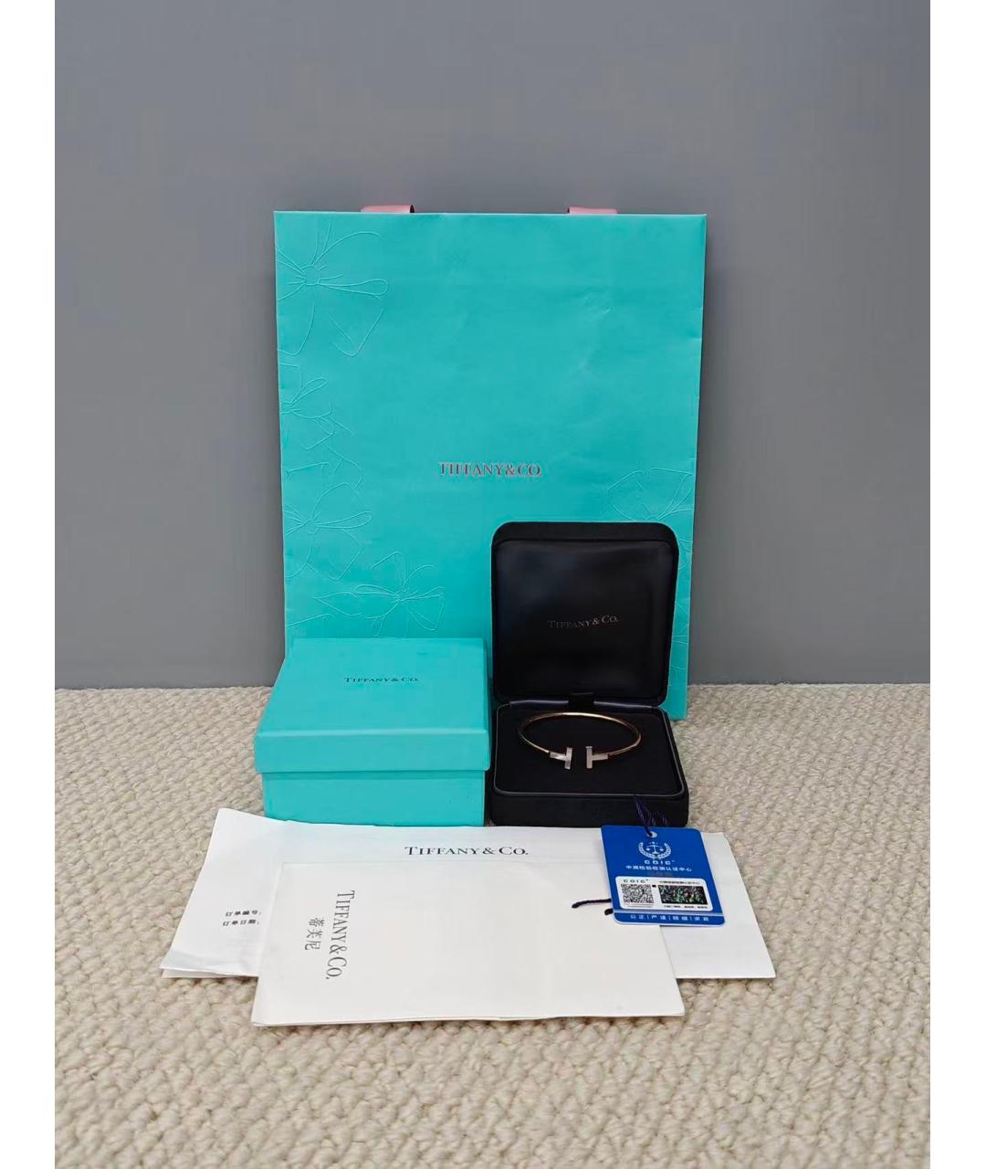 TIFFANY&CO Золотой браслет из розового золота, фото 2