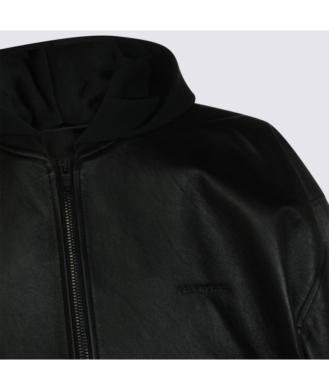 BALENCIAGA Черная куртка, фото 3