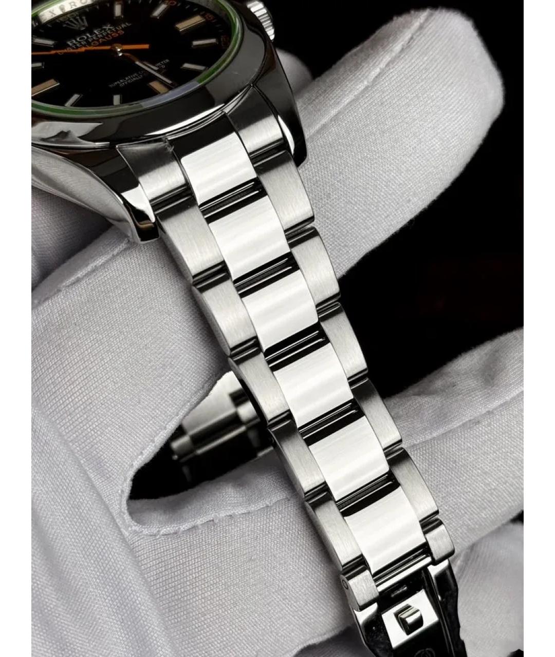 ROLEX Черные часы, фото 3