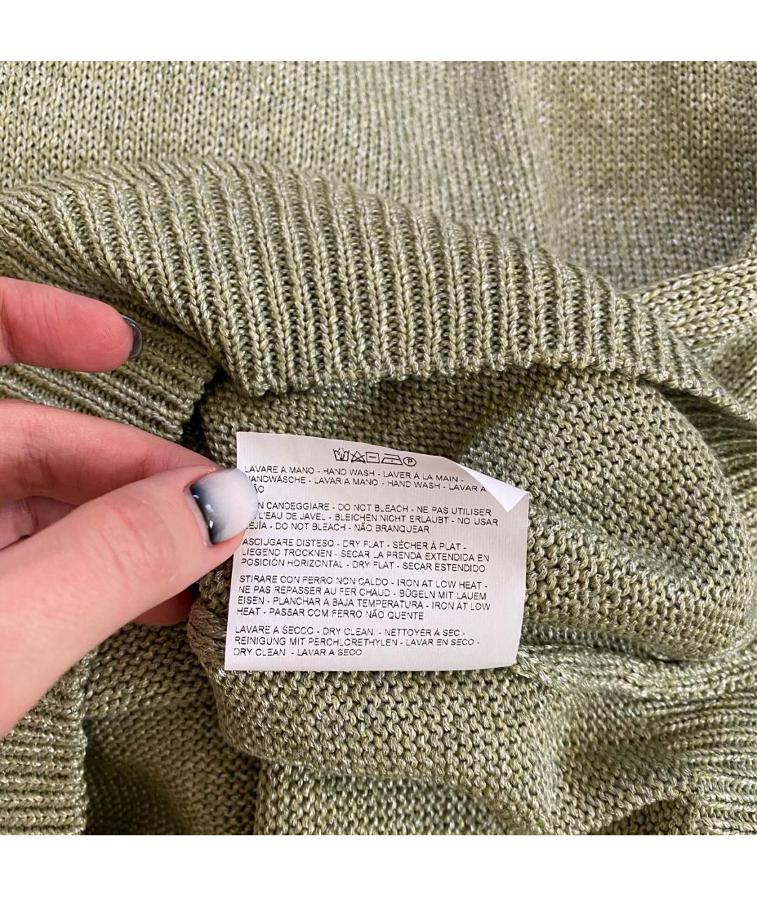 ETRO Зеленый вискозный джемпер / свитер, фото 8
