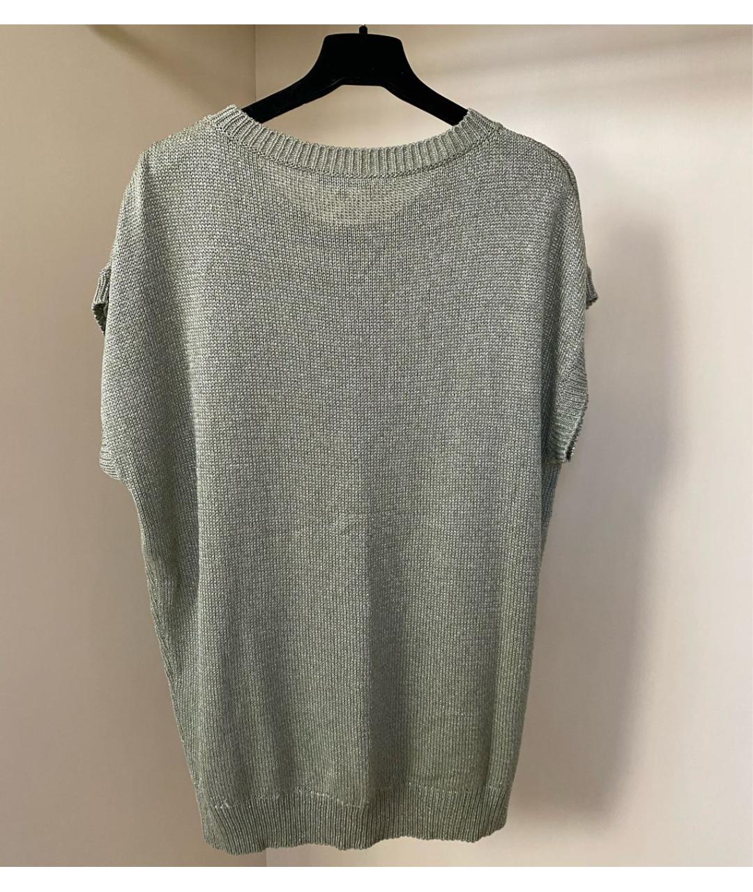 ETRO Зеленый вискозный джемпер / свитер, фото 6