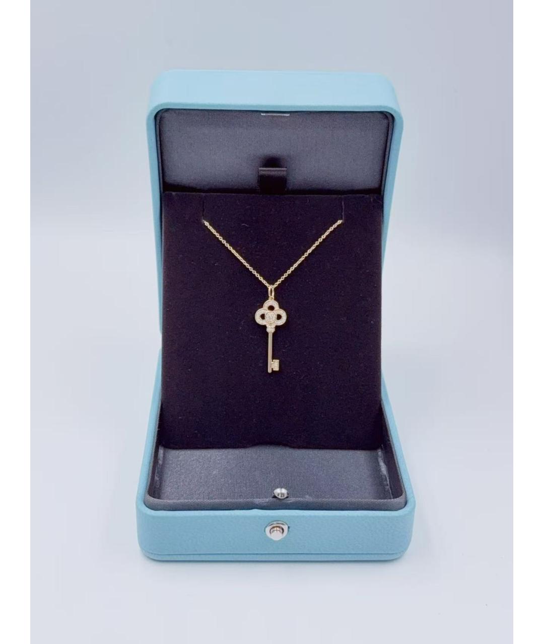 TIFFANY&CO Золотое колье из желтого золота, фото 2