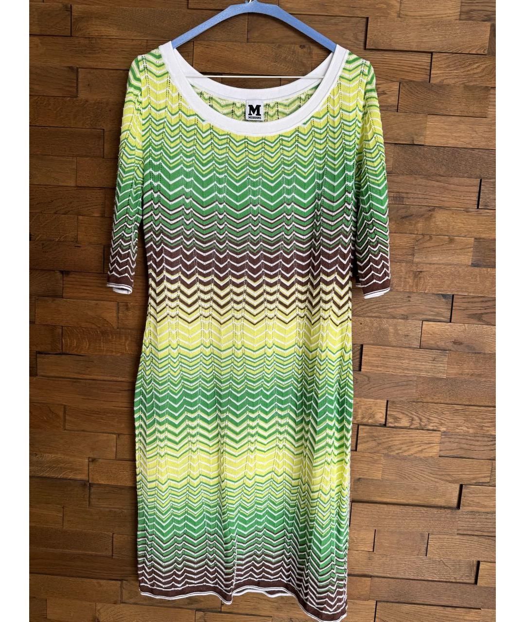 MISSONI Мульти платье, фото 9
