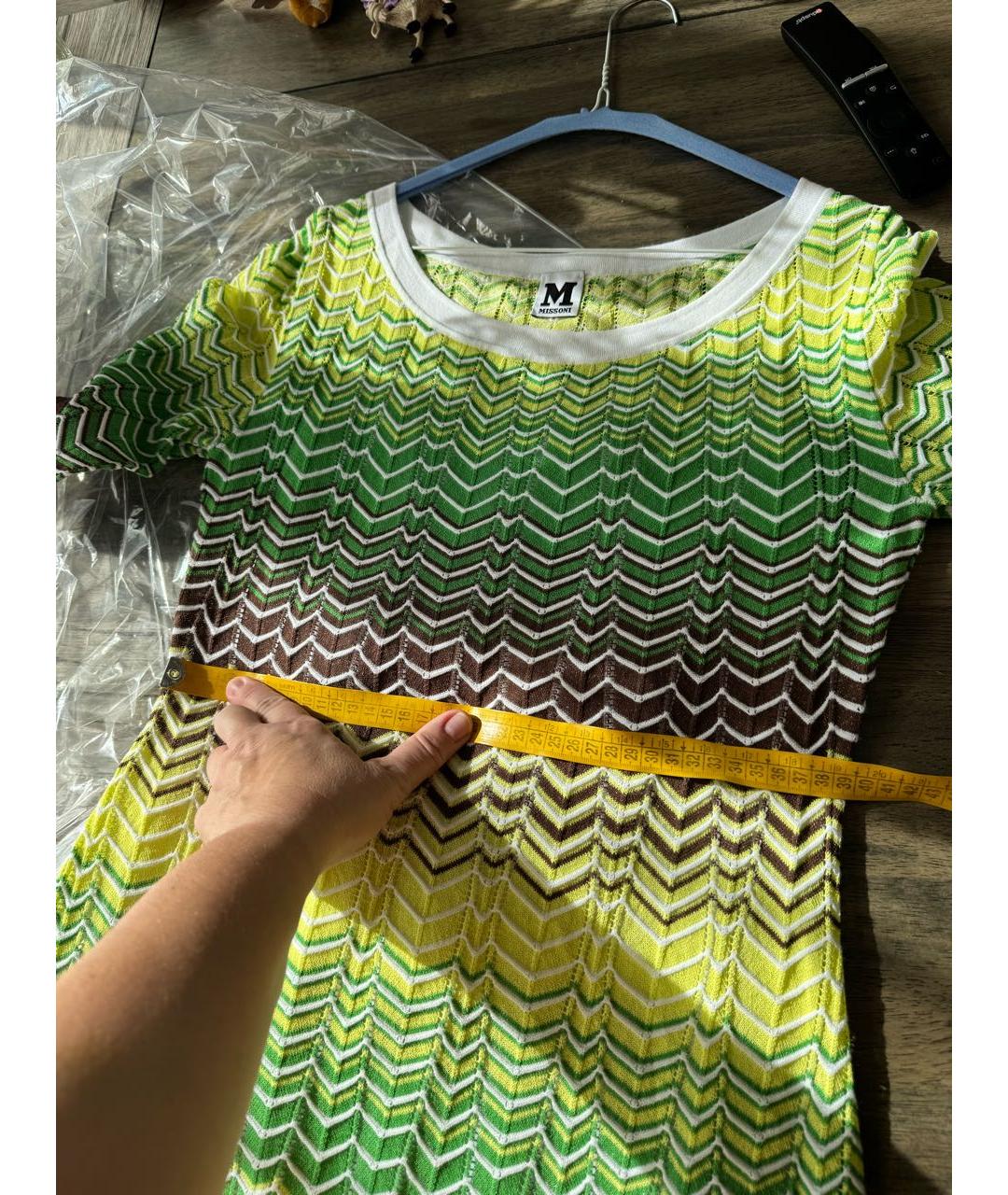 MISSONI Мульти платье, фото 8