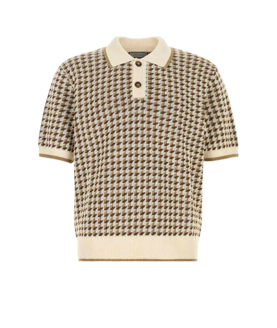 CANALI Мульти поло с коротким рукавом, фото 1