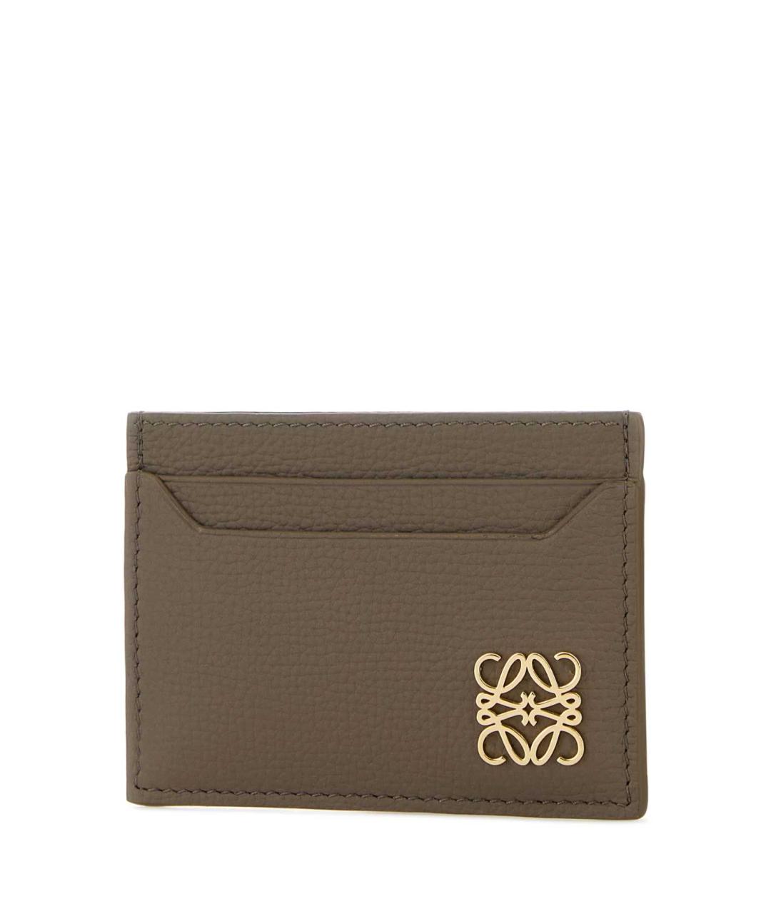 LOEWE Бежевый кожаный кардхолдер, фото 2