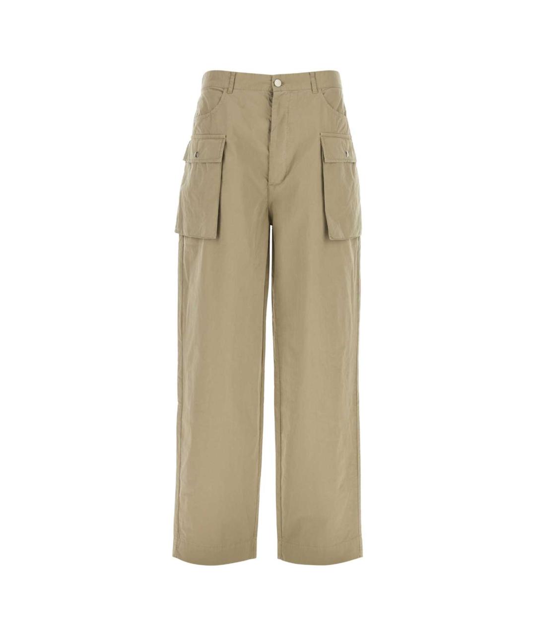 GIMAGUAS Хаки хлопковые прямые брюки, фото 1