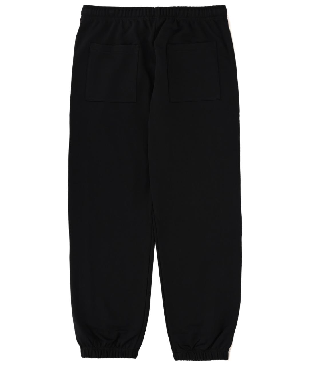 VERSACE JEANS COUTURE Черные хлопковые повседневные брюки, фото 2