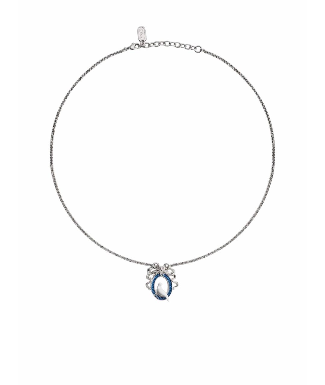 CHRISTIAN DIOR Серебряное колье, фото 1