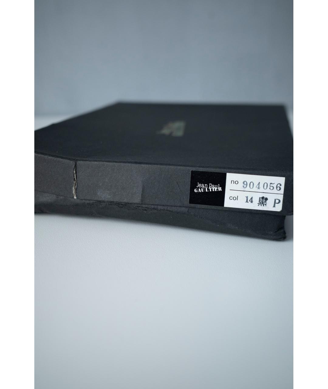 JEAN PAUL GAULTIER Черная кожаная сумка через плечо, фото 7