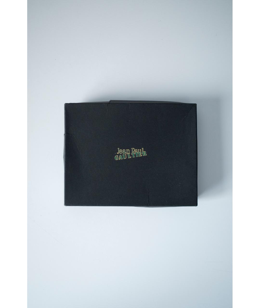 JEAN PAUL GAULTIER Черная кожаная сумка через плечо, фото 6