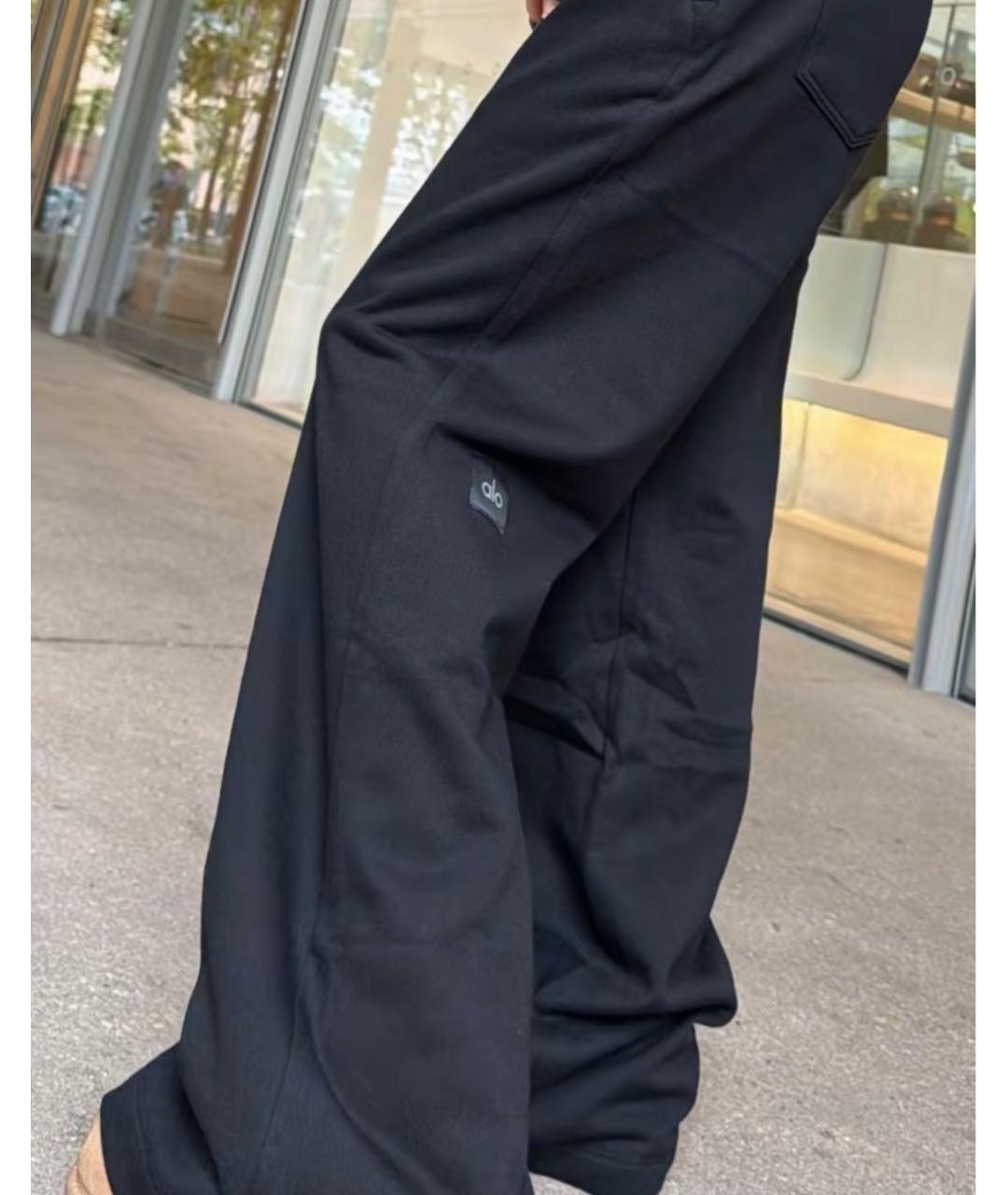 ALO YOGA Черные спортивные брюки и шорты, фото 5