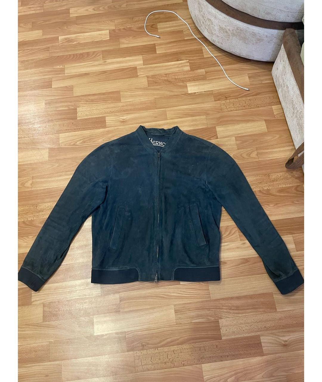 HERNO Серая кашемировая куртка, фото 5