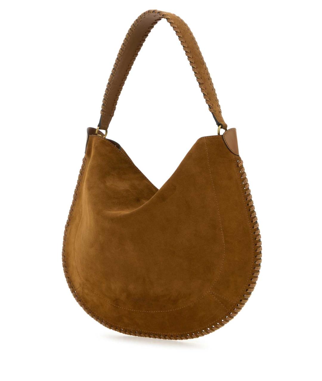 ISABEL MARANT Коричневая замшевая сумка через плечо, фото 2