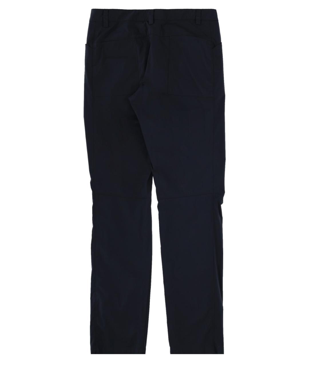 ASPESI Синие хлопковые повседневные брюки, фото 2