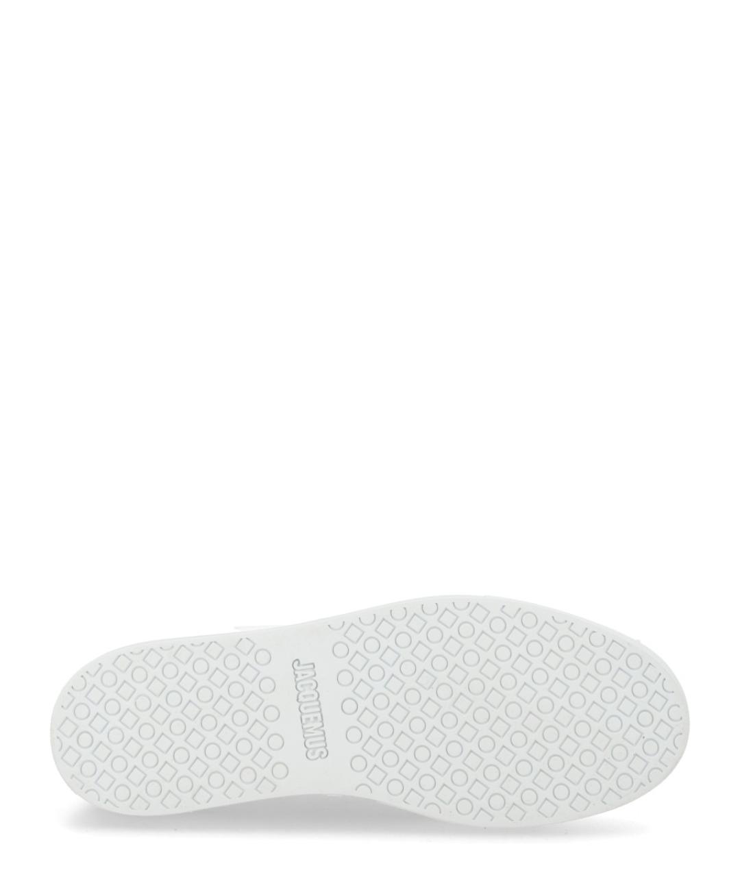 JACQUEMUS Желтые текстильные кеды, фото 6