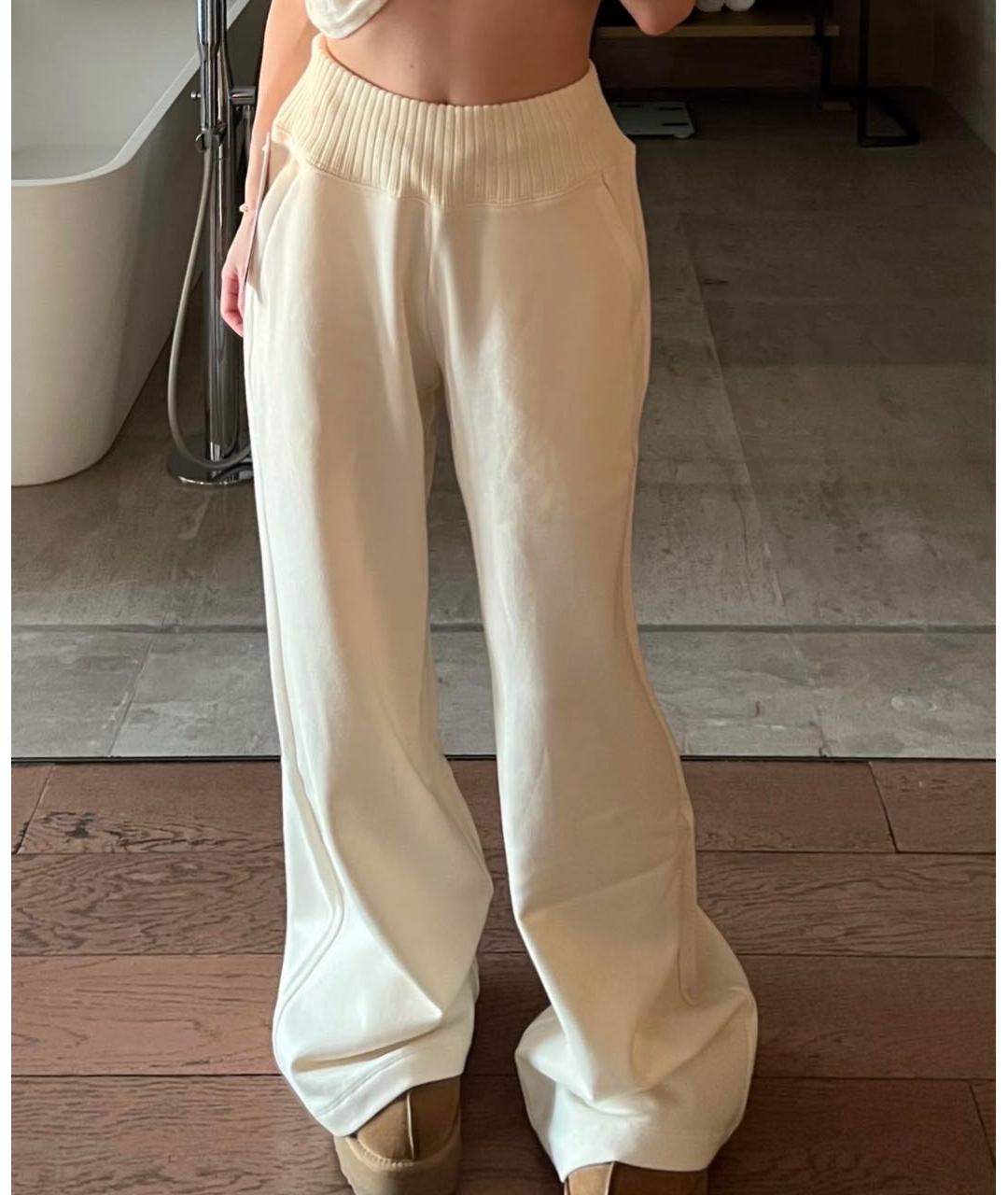 ALO YOGA Белые спортивные брюки и шорты, фото 6