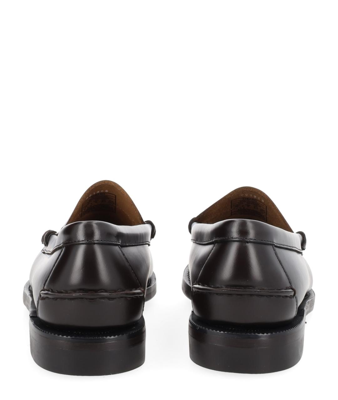 SEBAGO Коричневые кожаные лоферы, фото 4