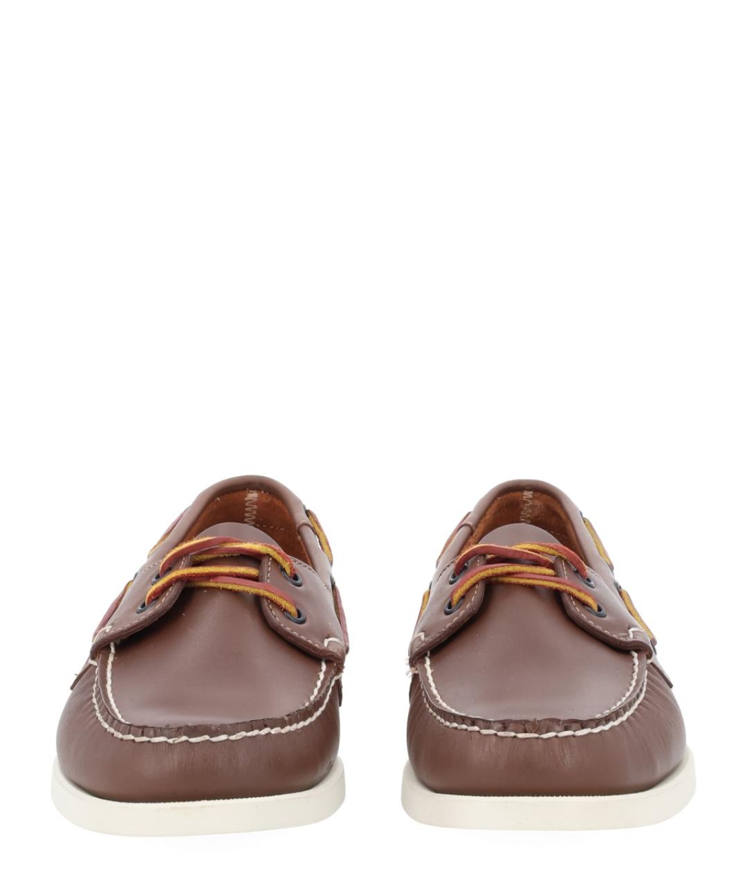 SEBAGO Коричневые кожаные лоферы, фото 3