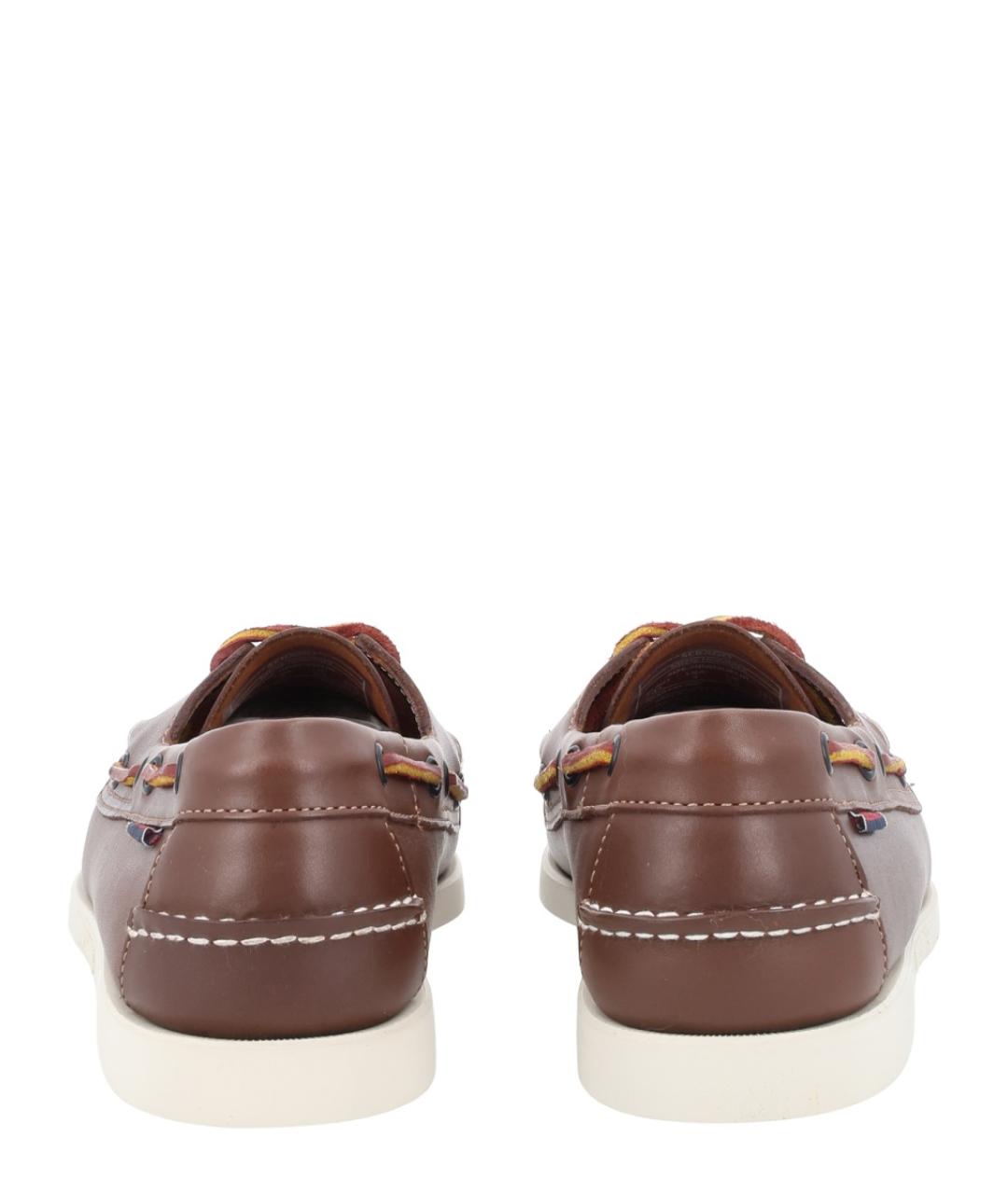 SEBAGO Коричневые кожаные лоферы, фото 4