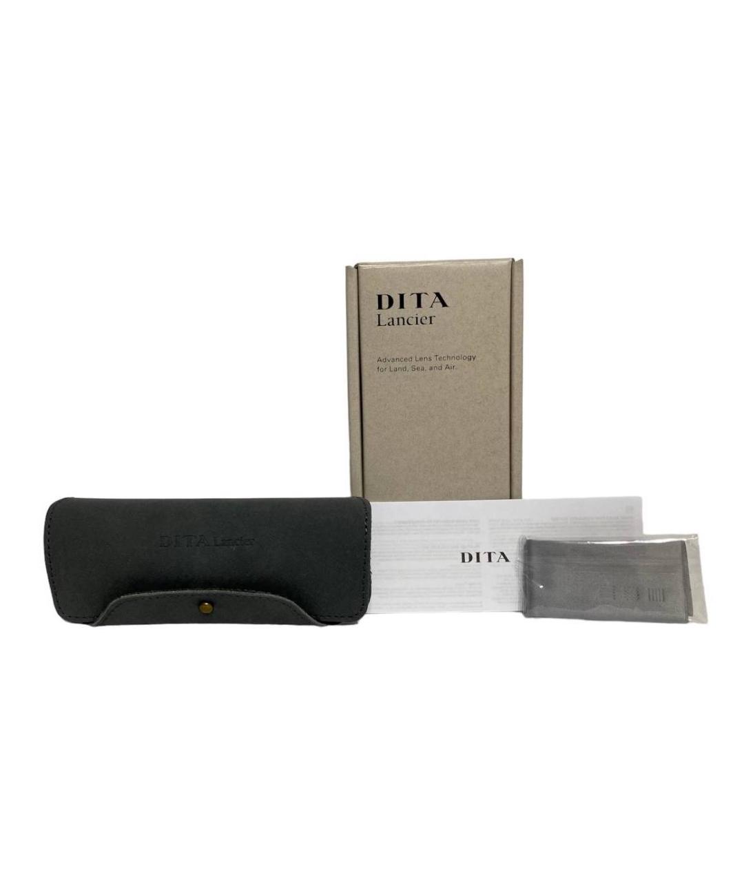 DITA Черные солнцезащитные очки, фото 4