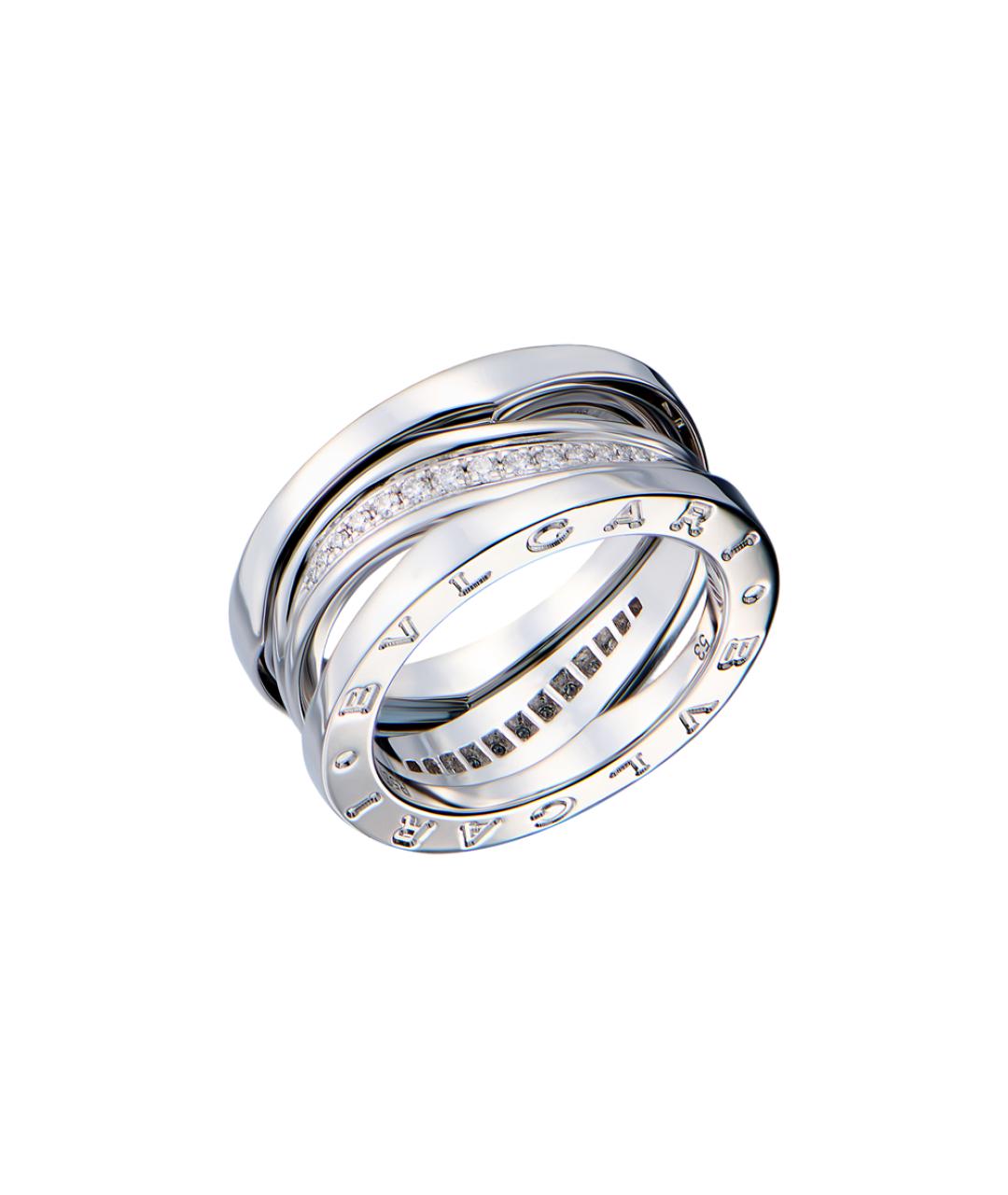 BVLGARI Кольцо из белого золота, фото 1